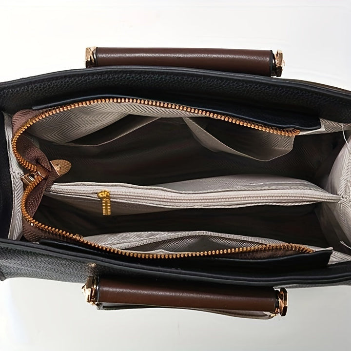 Luna | Elegant 3-Piece Leather Bag Set