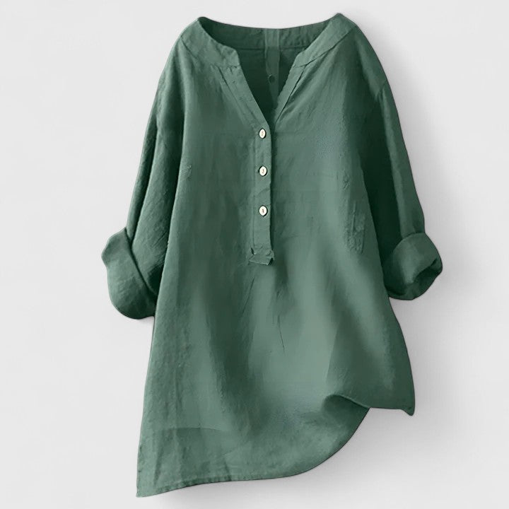 Larienne Elegant Button-Up Shirt