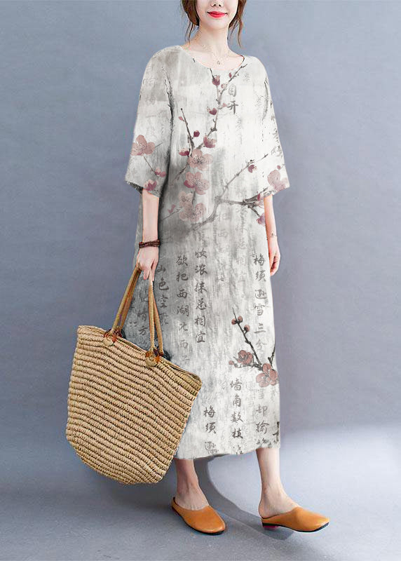 Colour Block Side-Open Summer Dress