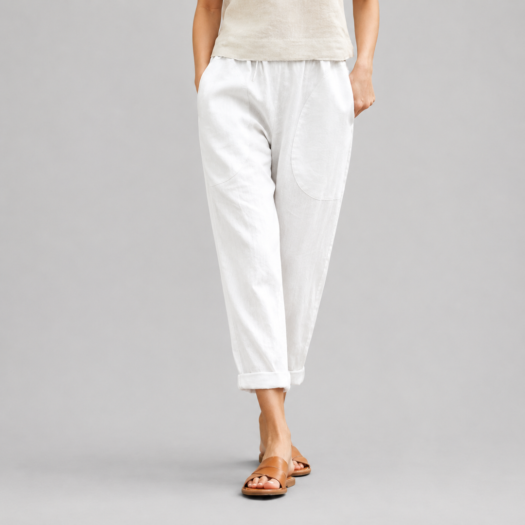 Kriza - Wide-Leg Pants with Pockets
