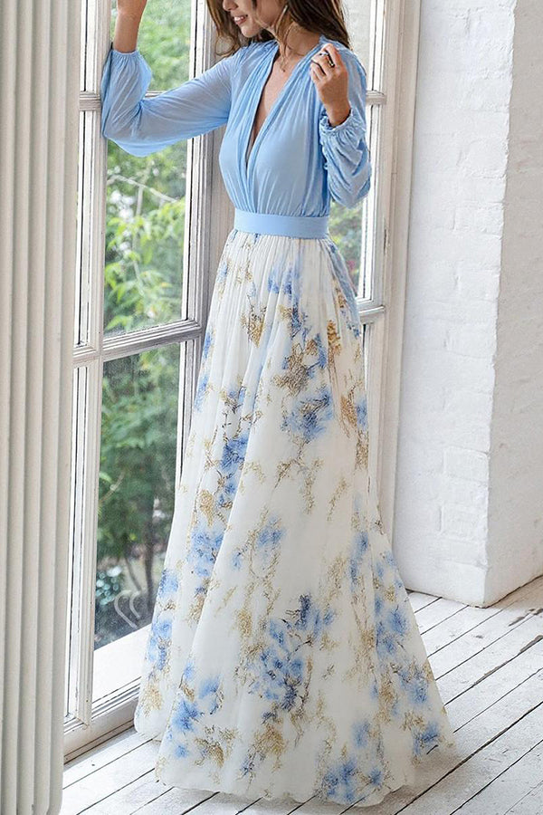 Esmy™ - Elegant Maxi Dress with Figure-Hugging Silhouette