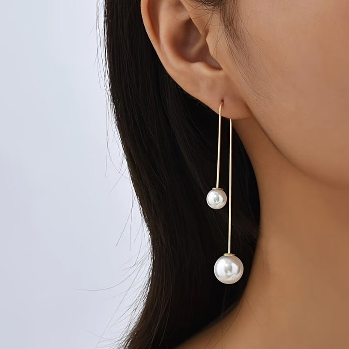 Katarina | Radiant Pearl Statement Earrings