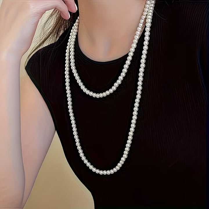 Rosalind | Timeless Double Pearl Necklace