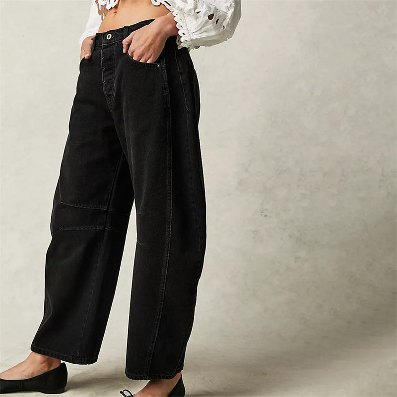 Ria Chic Wide-Leg Jeans