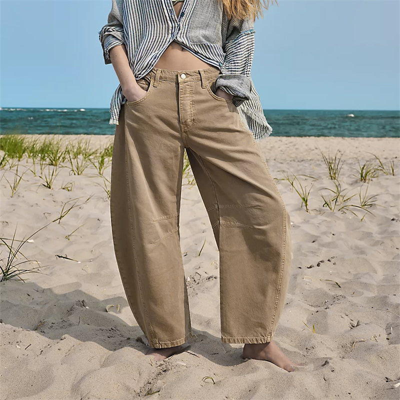 Ria Chic Wide-Leg Jeans