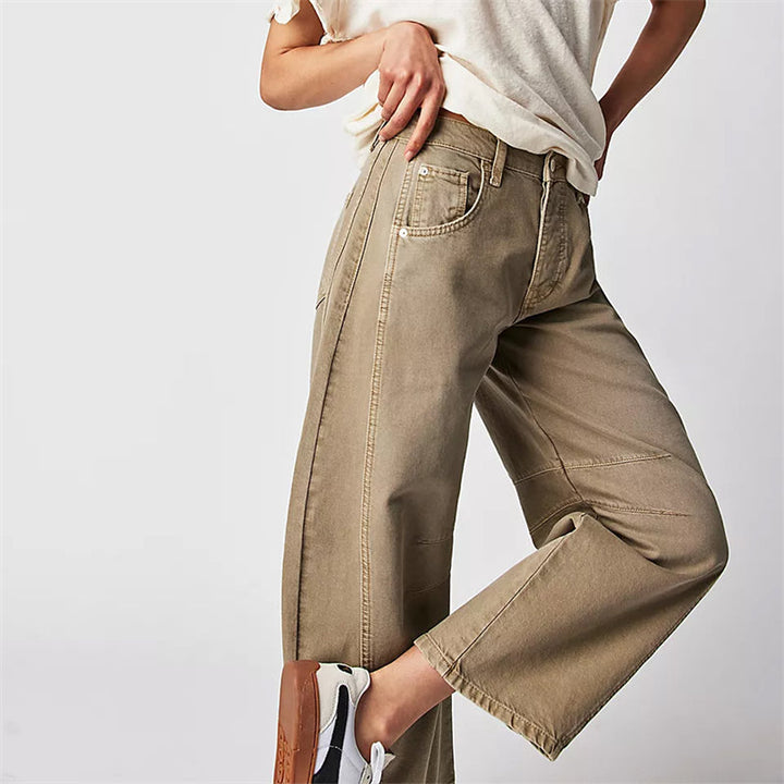Ria Chic Wide-Leg Jeans