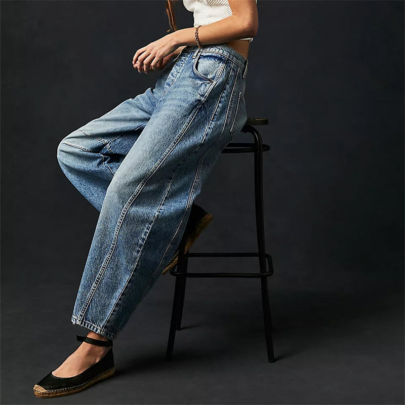 Ria Chic Wide-Leg Jeans