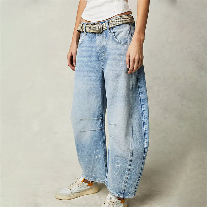 Ria Chic Wide-Leg Jeans