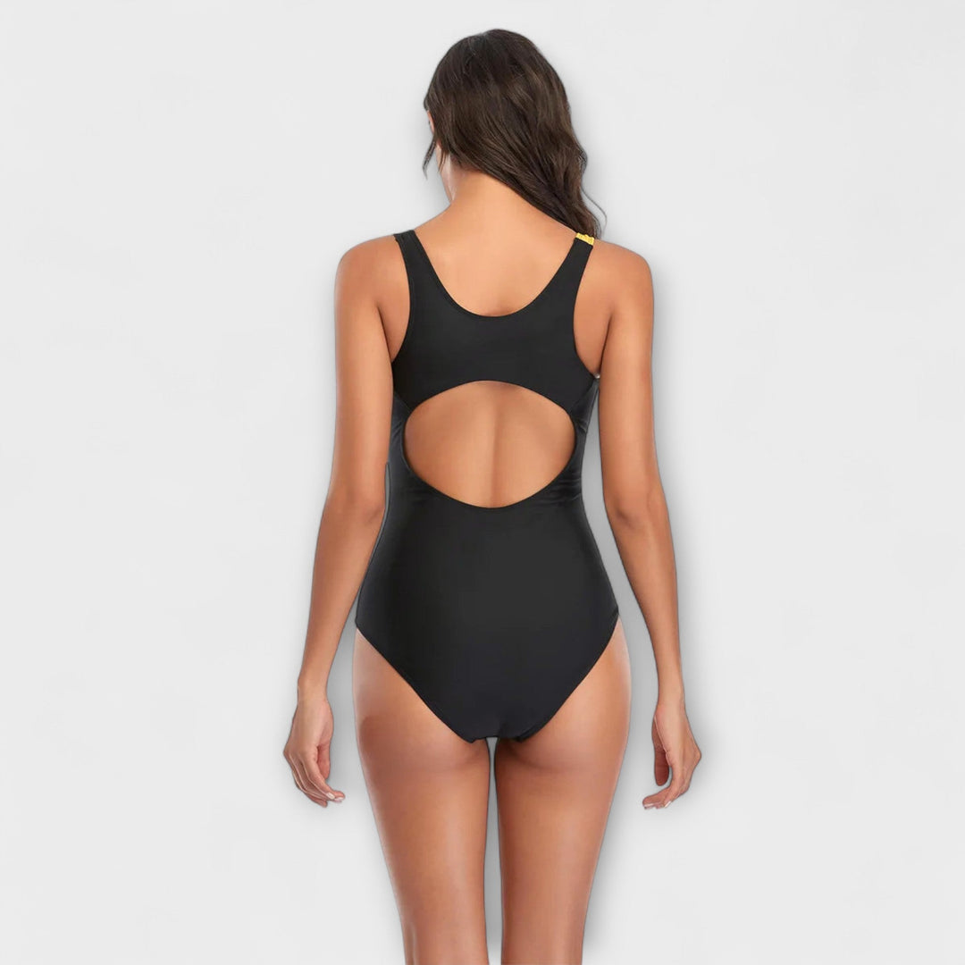 Melisa | Sporty One-Piece with Back Cutout