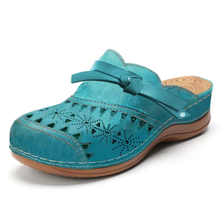 Lyra | Orthopaedic Comfort Clogs - Blue - Women's Comfort Shoes Australia
