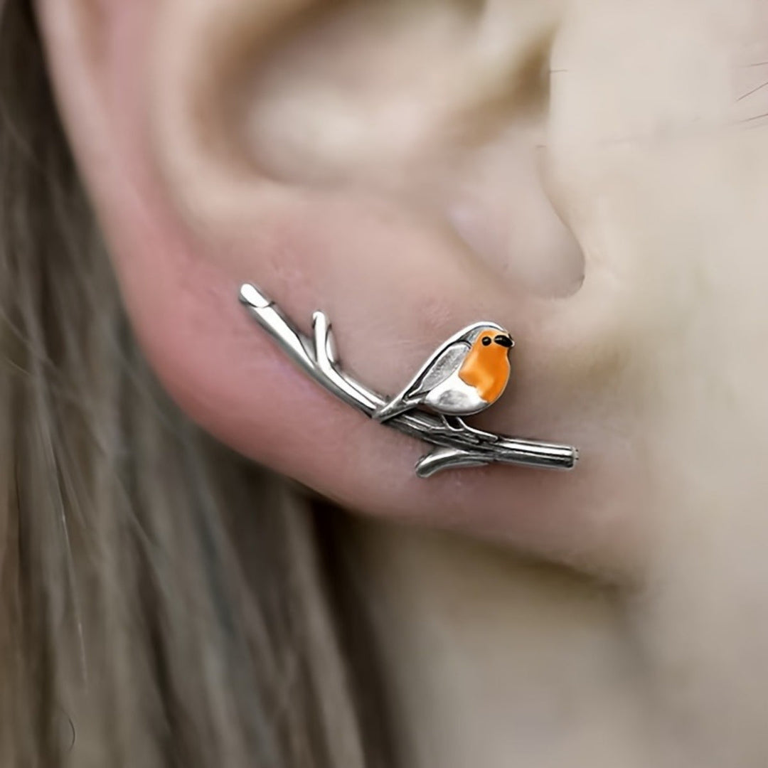 Birdie | Cartoon Bird Drop Earrings
