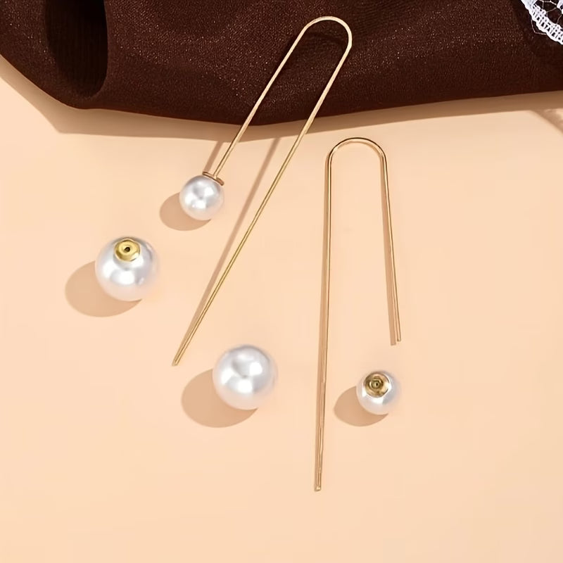 Katarina | Radiant Pearl Statement Earrings