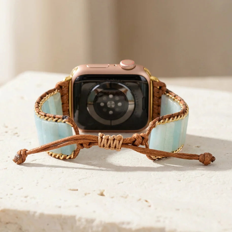 Violet | Amazonite Honesty Apple Watch Band