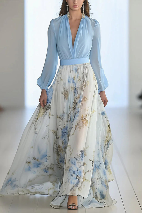 Esmy™ - Elegant Maxi Dress with Figure-Hugging Silhouette