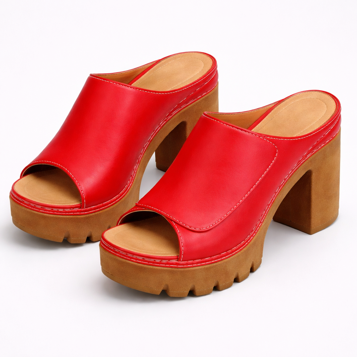 Platform Heeled Sandals
