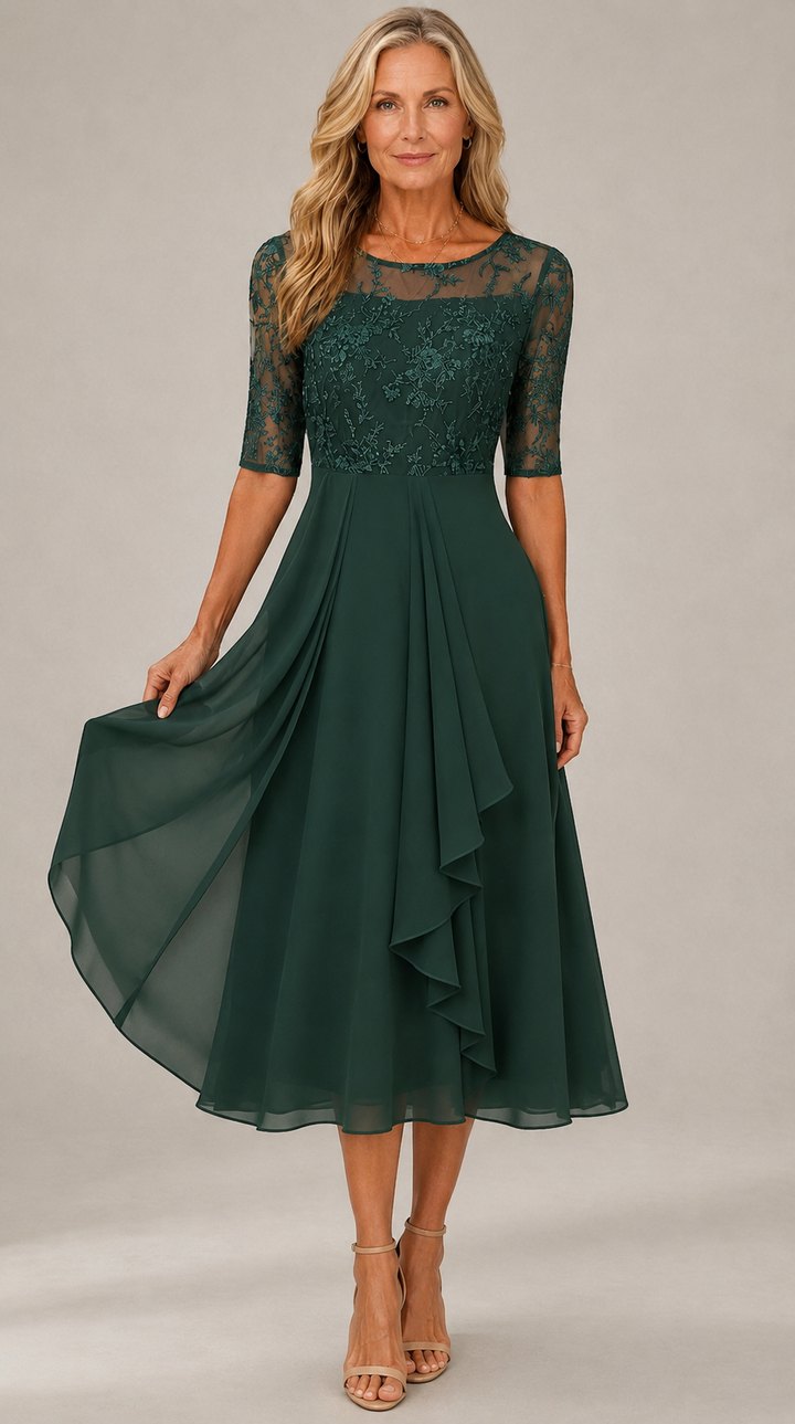 Blanca Elegant Lace Dress