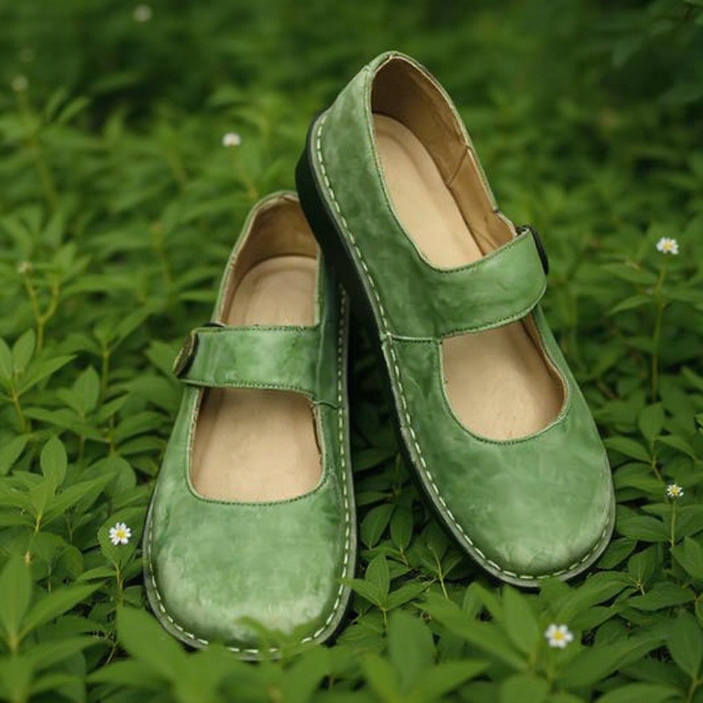 LISA™ | MARY JANE ORTHOPAEDIC SHOES - Green - Women's Comfort Shoes Australia