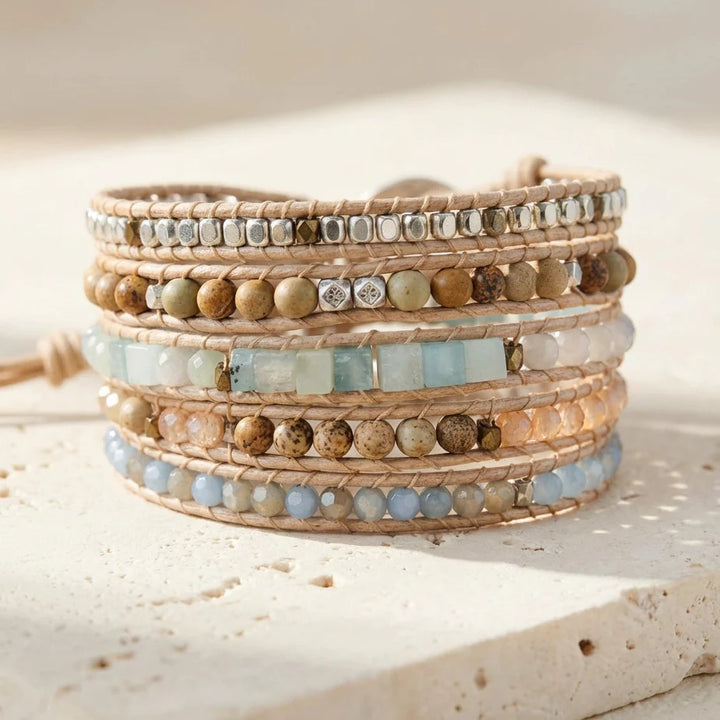 Clara | Natural Amazonite Earth Bracelet