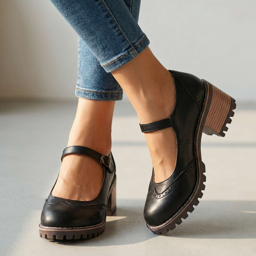 Vintage Heels with Strap