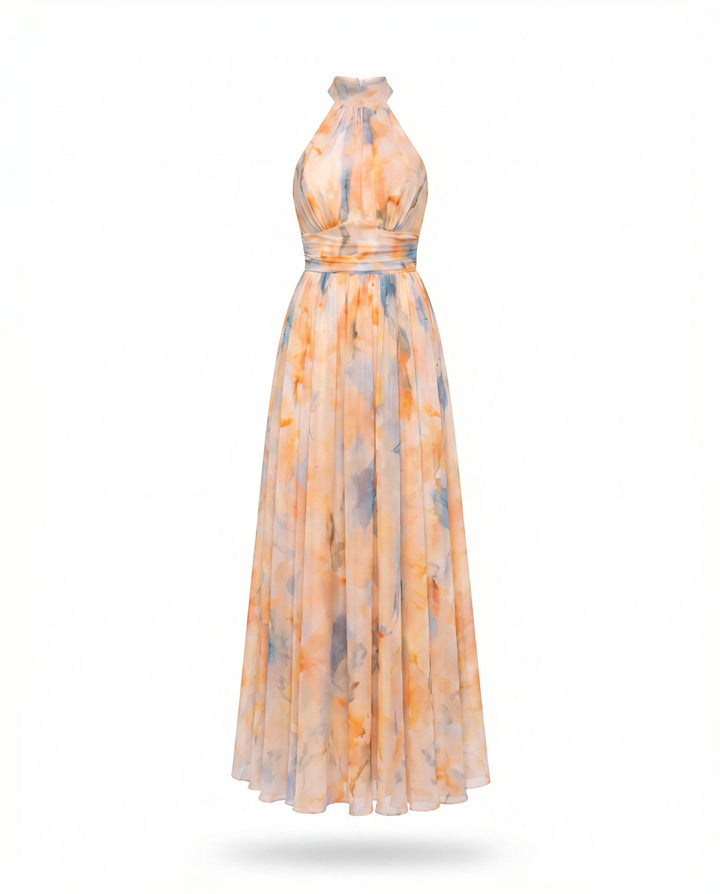 Savenora | Halter Maxi Dress