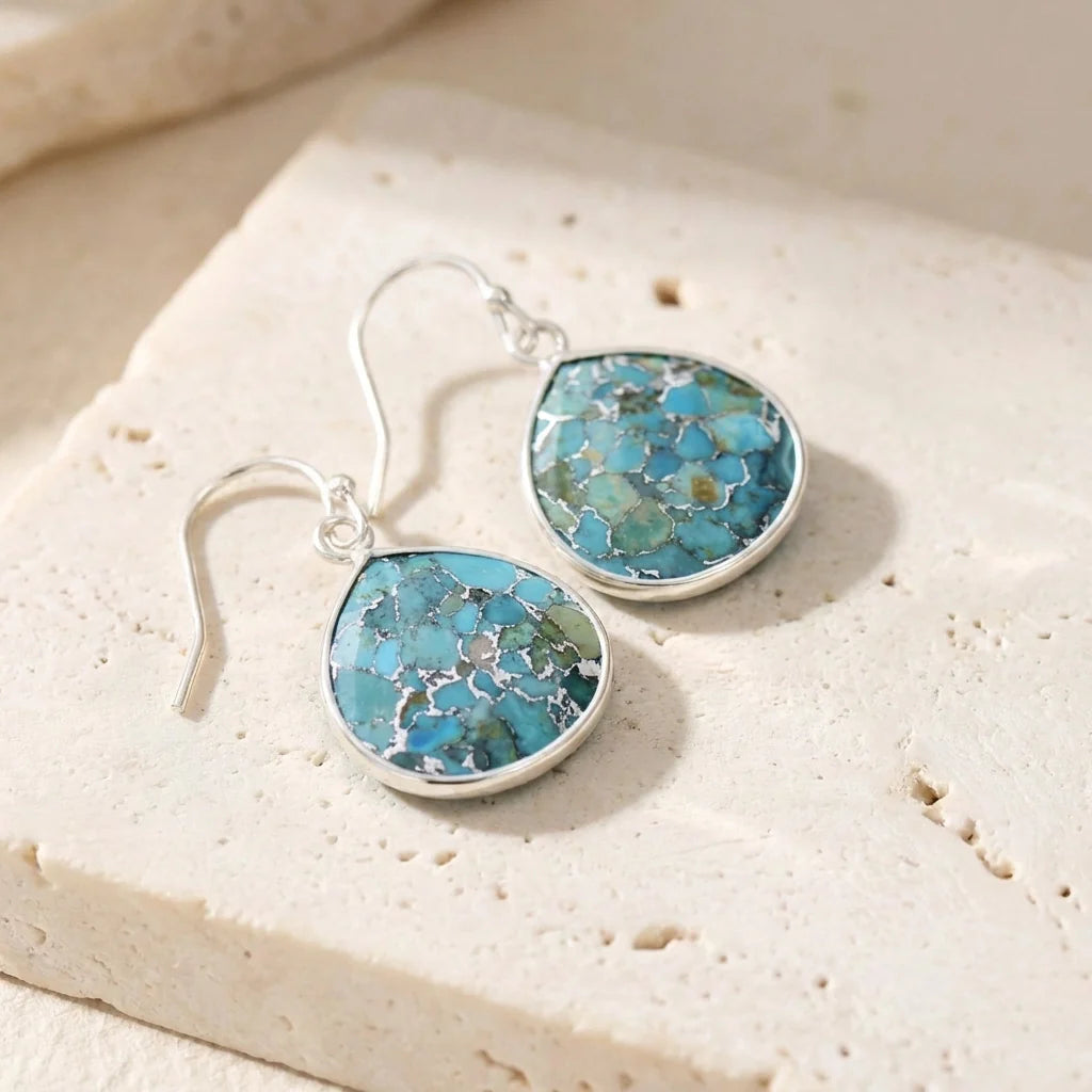 Elle | Healing Turquoise Earrings