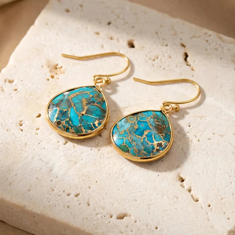 Elle | Healing Turquoise Earrings