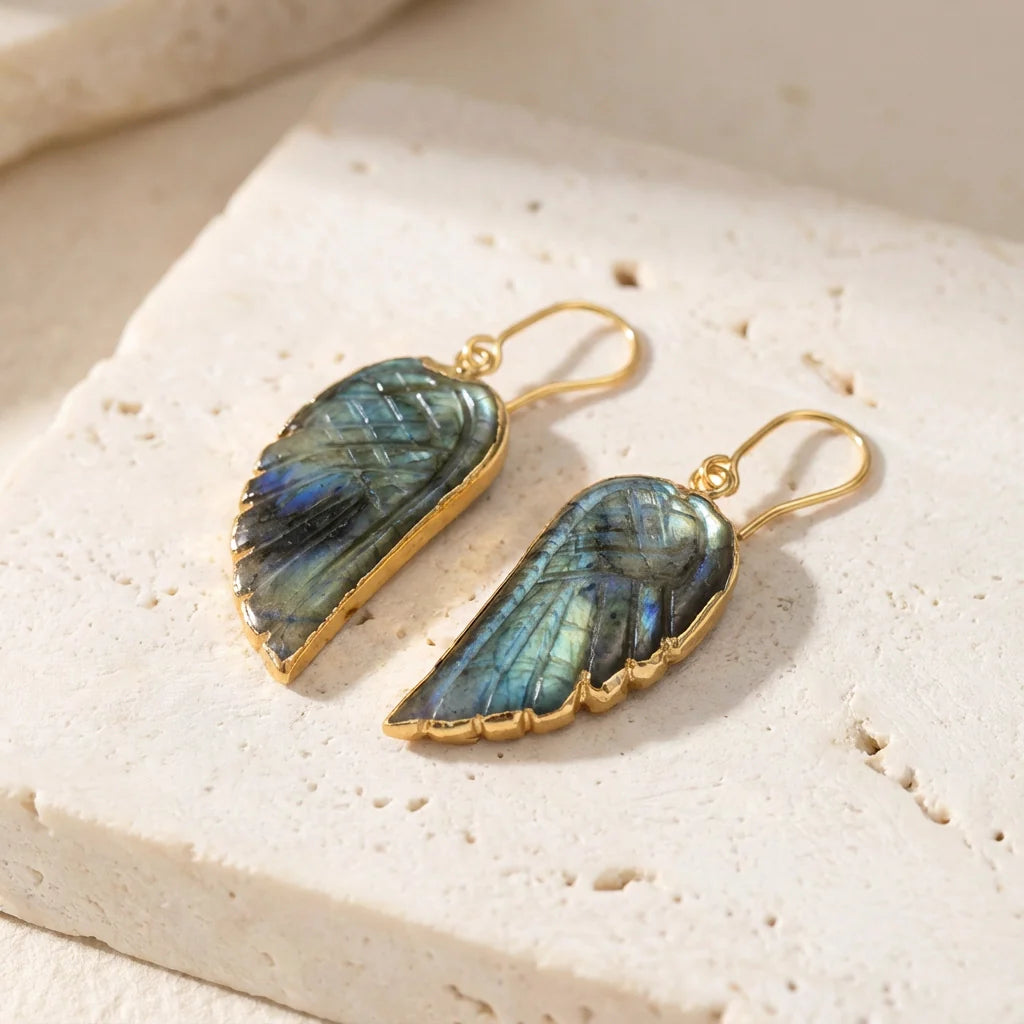 Poppy | Labradorite Freedom Earrings