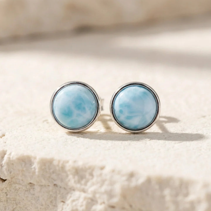 Aria | Larimar Serenity Earrings