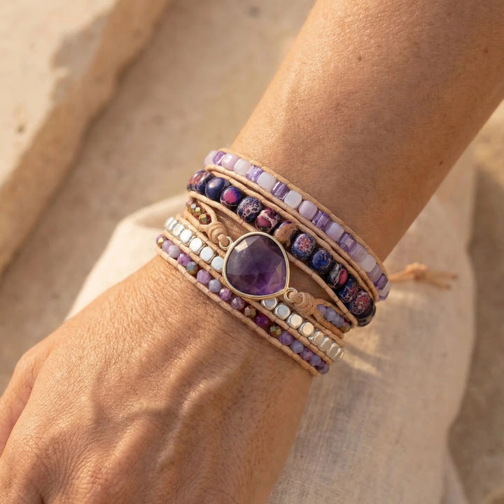 Dawn | Amethyst Spiritual Healing Bracelet