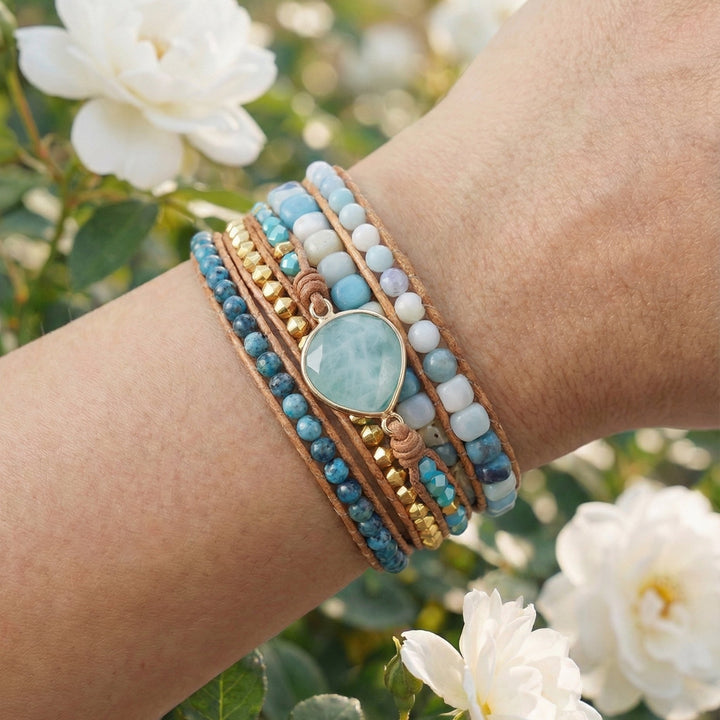 Piper | Vibrant Amazonite Charm Bracelet