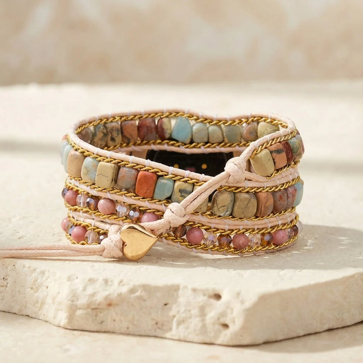 Hazel | Healing Rhodochrosite Apple Watch Straps
