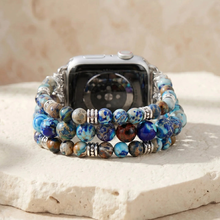 Coral | Oceanic Jasper Apple Watch Band