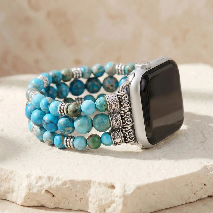 Elle | Calming Jasper Apple Watch Band