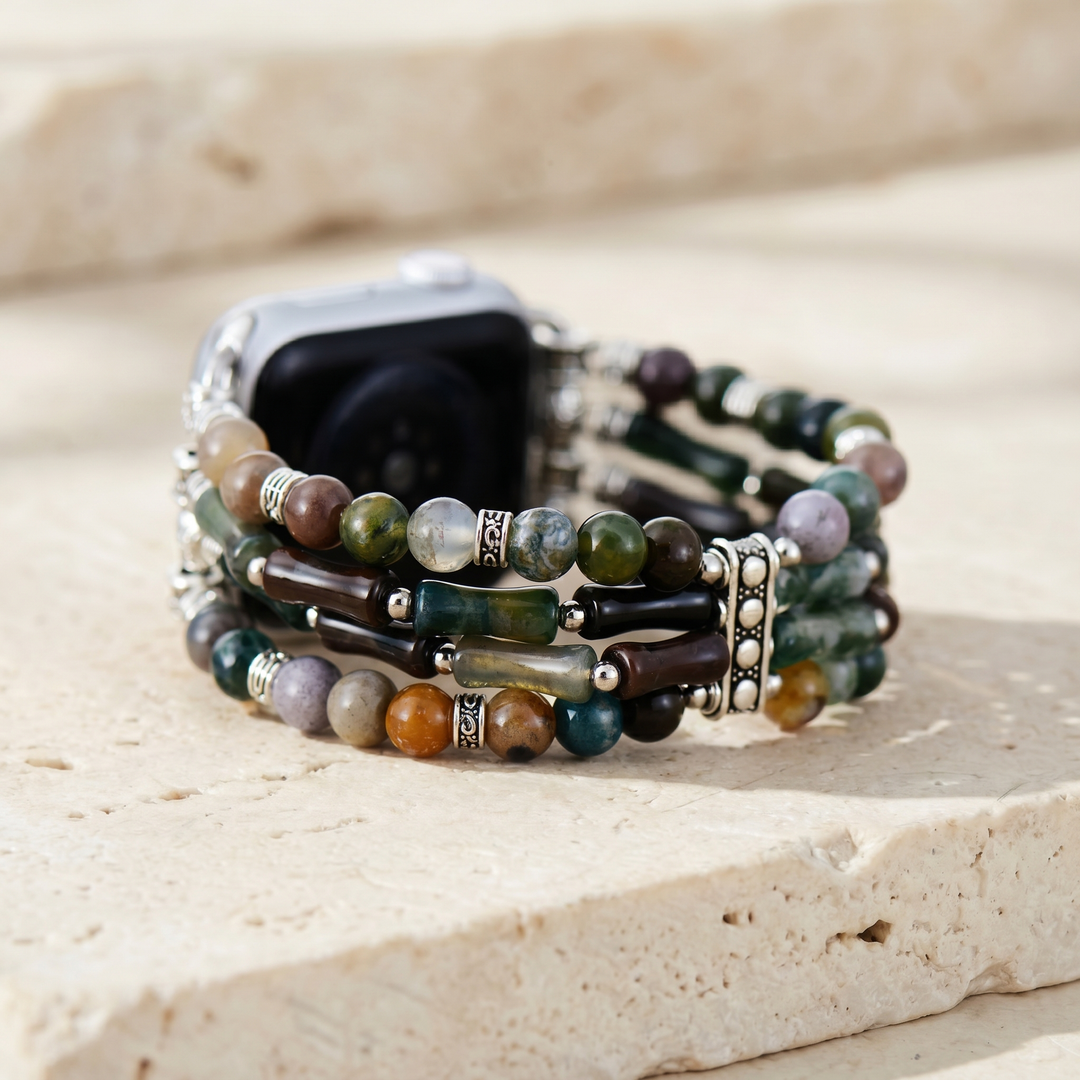 Fern | Gaia Agate Apple Watch Band