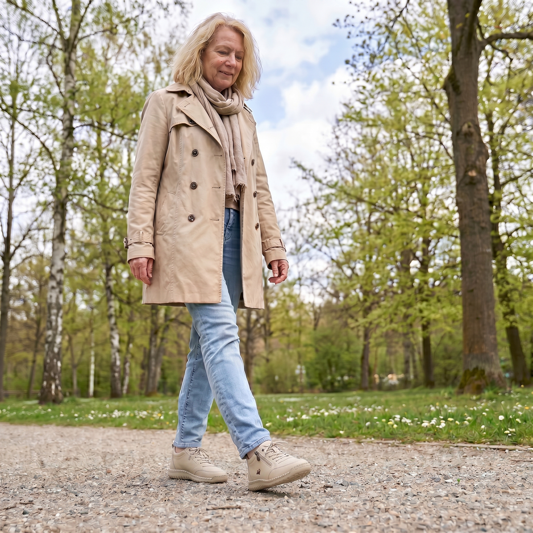 Mila | Comfortable Orthopedic Sneakers + Zipper