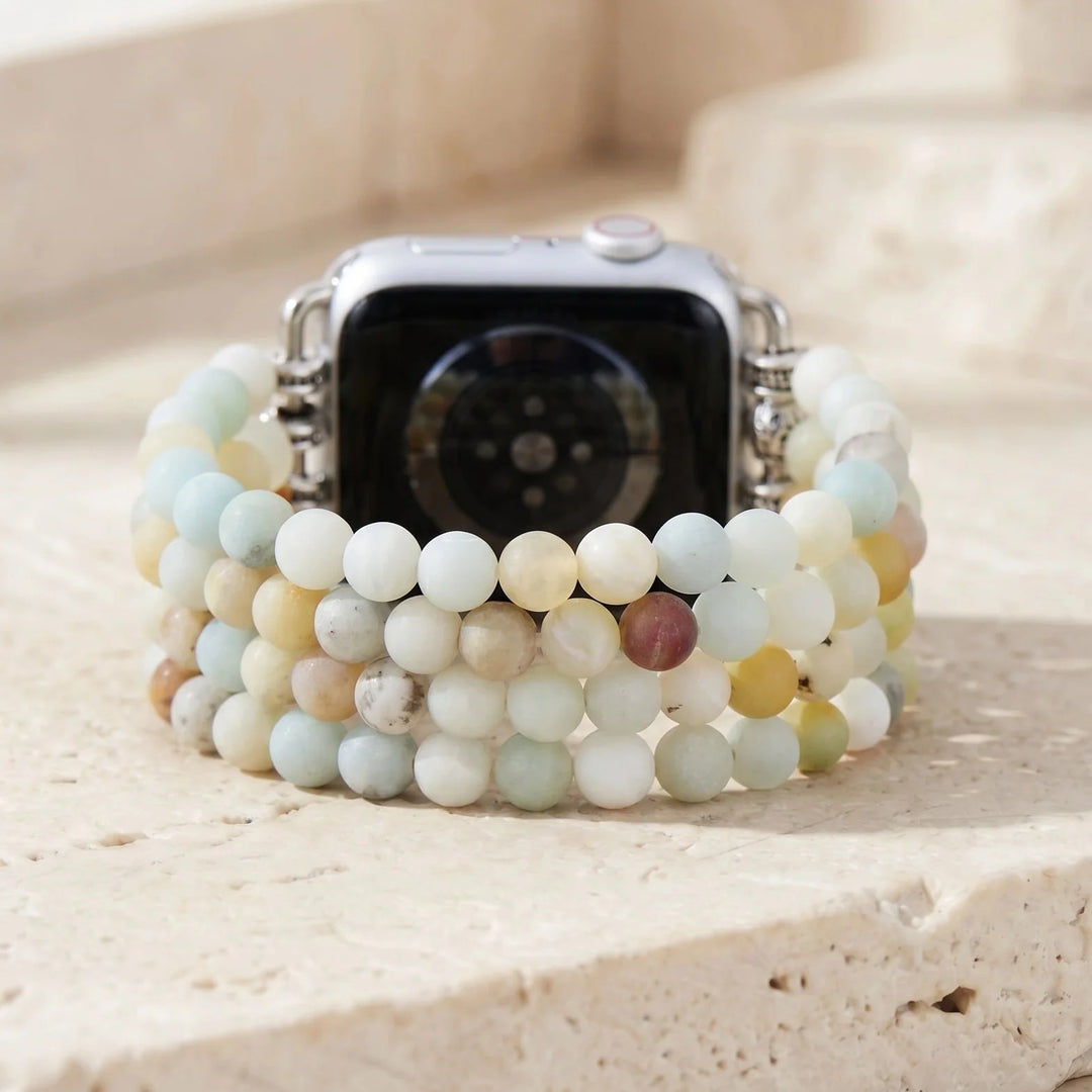 Mia | Balancing Amazonite Apple Watch Band