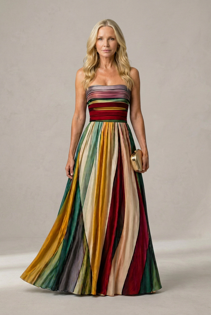 Sofia Strapless A-Line Dress