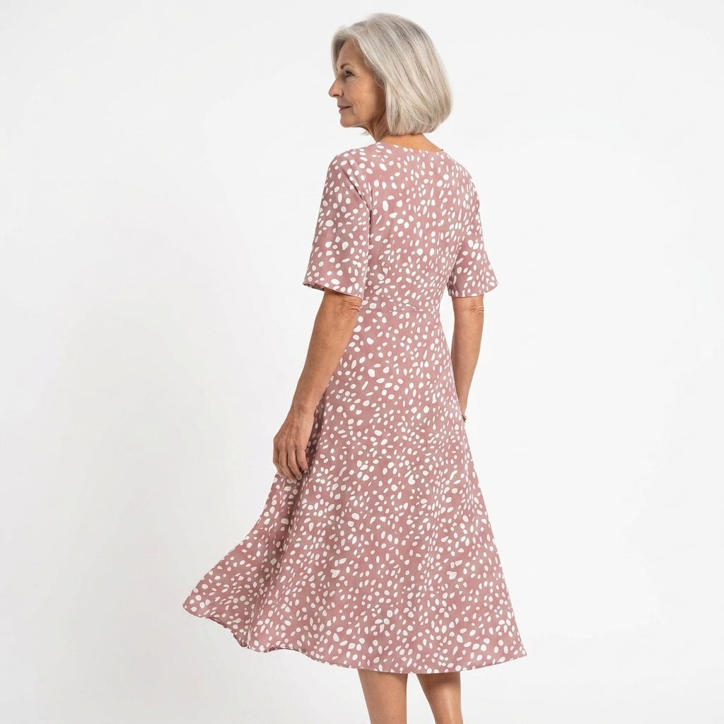 Colette Polka Dot Midi Dress