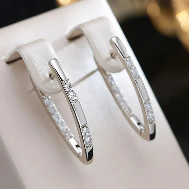 Arabella | Zirconia Stone Drop Earrings