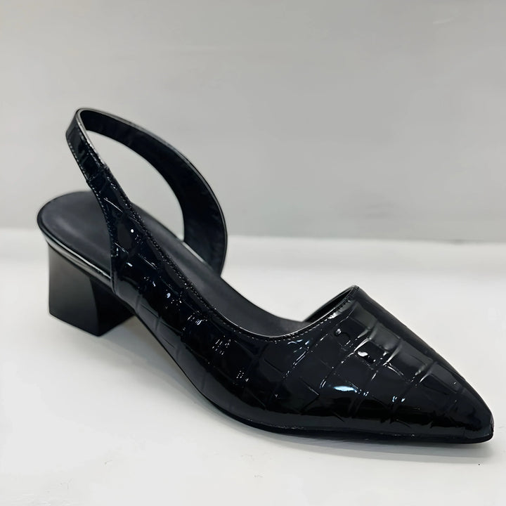 Olga | Elegant Square Heel Shoes