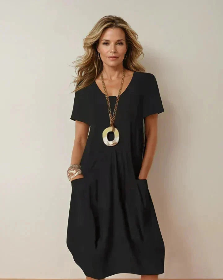 Celia | Lightweight Casual Dress with Pockets