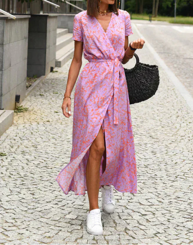 Jorlyn™ - Stylish Dress with V-Neck and Tailored Silhouette