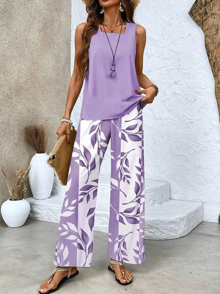 Faye | Sleeveless Summer Set