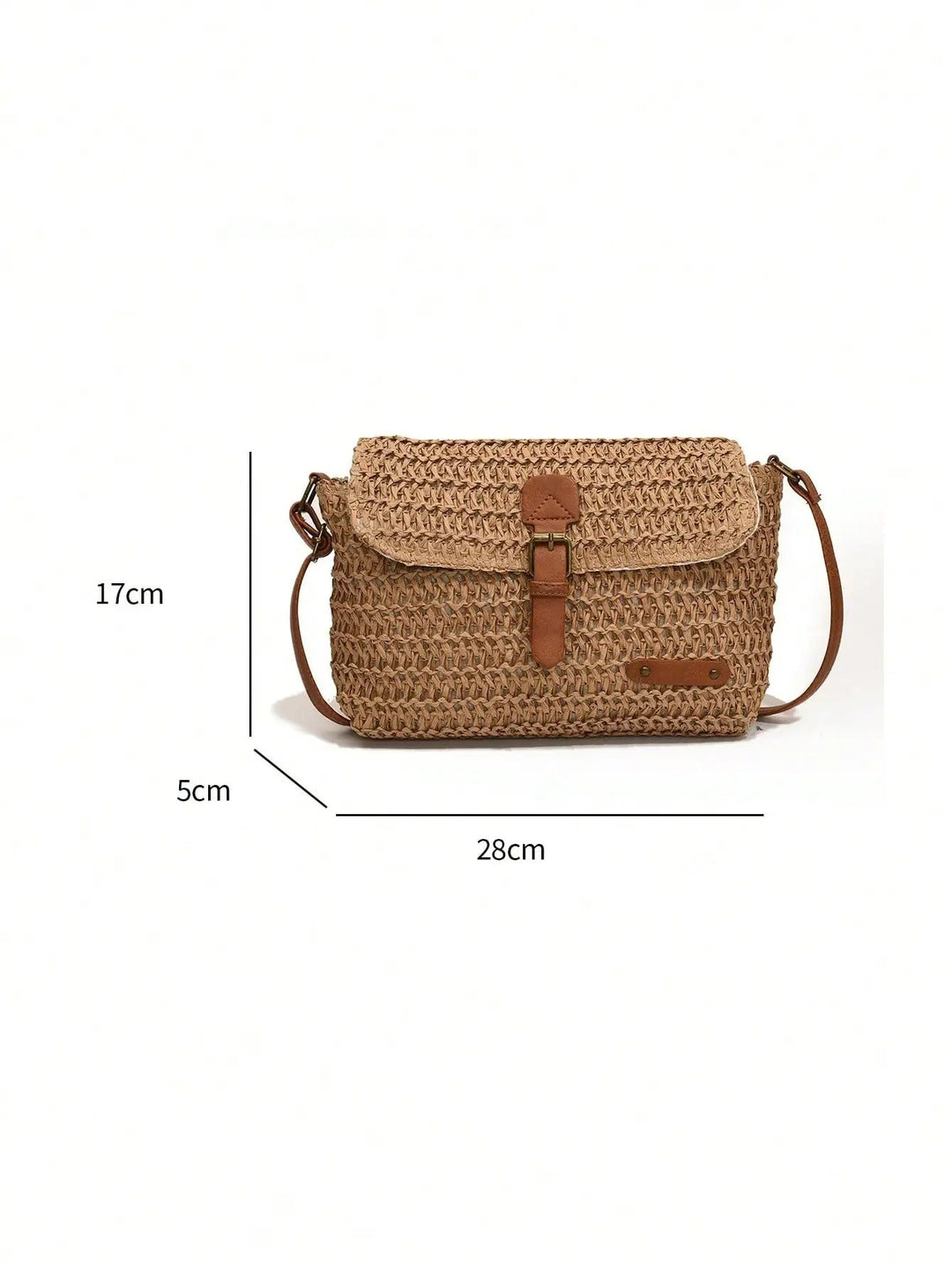 Marigold | Straw Crossbody Bag