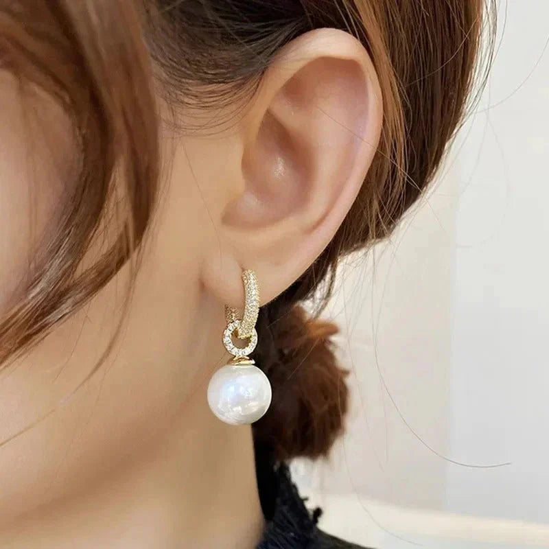 Wrenley | Fascinating Pearl Earrings