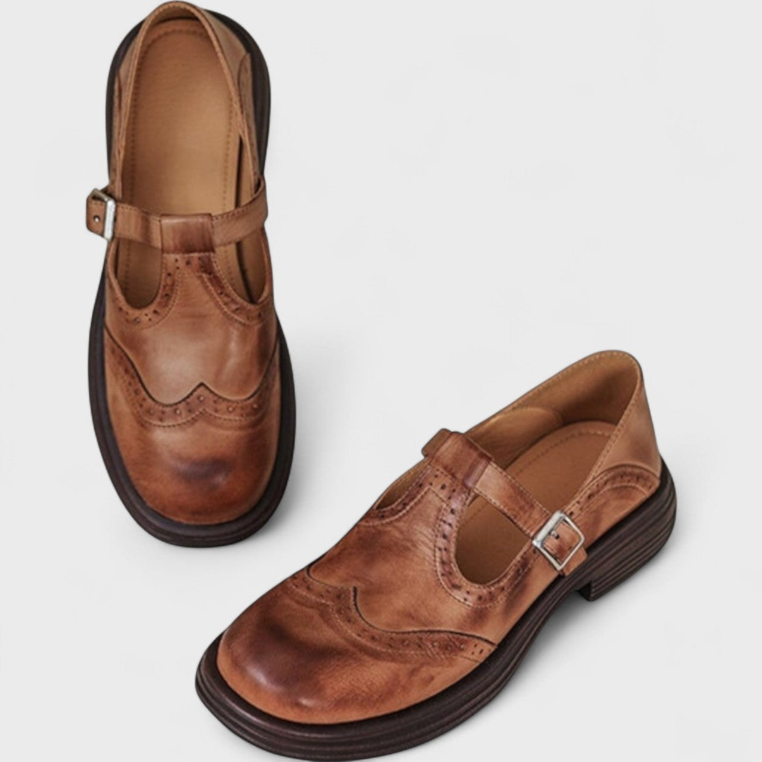 ELISA™ | Elegance & Comfort Heel - Brown - Women's Comfort Shoes Australia