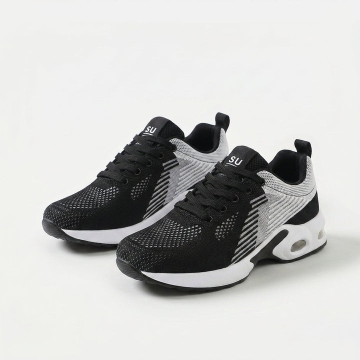 WalkMora Orthopedic Shoes | White Black