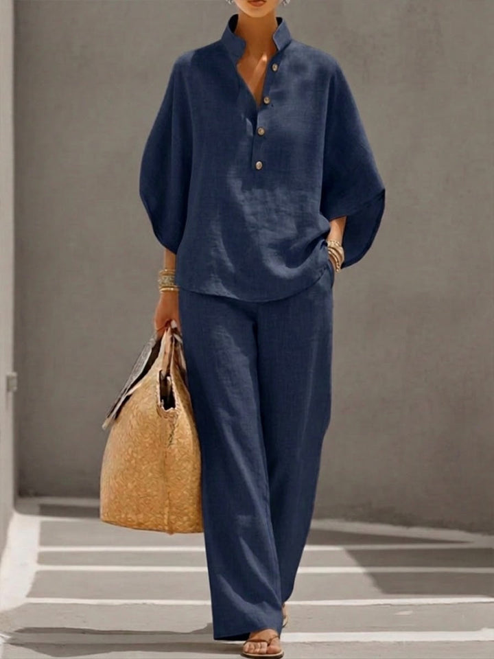 Nara | Wide and Elegant Two-Piece Set