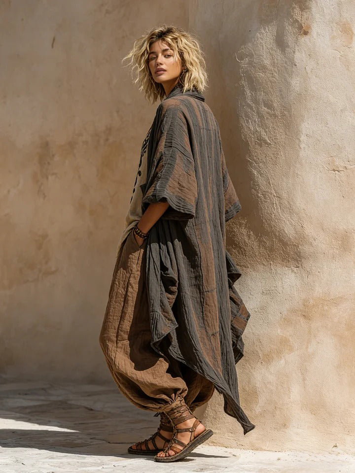 Ornella | Boho Artistic Linen Cotton Set