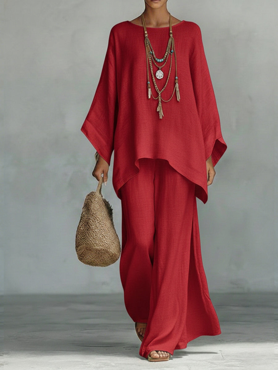 Rosa | Relaxed Linen Set